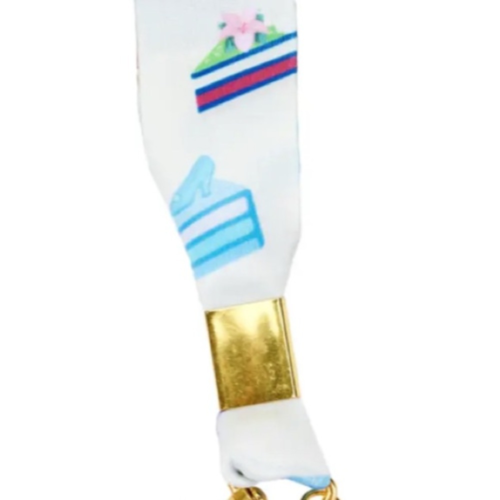 Disney Princess Sweets Cakes Loungefly Lanyard with Cardholder - Picture 2 of 3